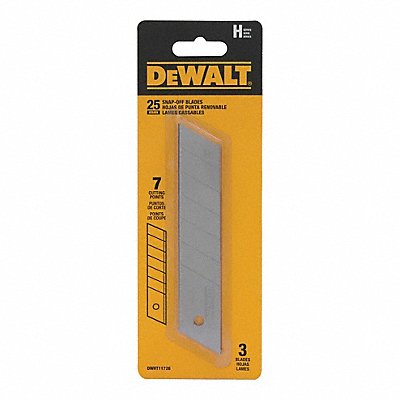 DEWALT DWHT11726 Snap-Off Blade 25mm PK3