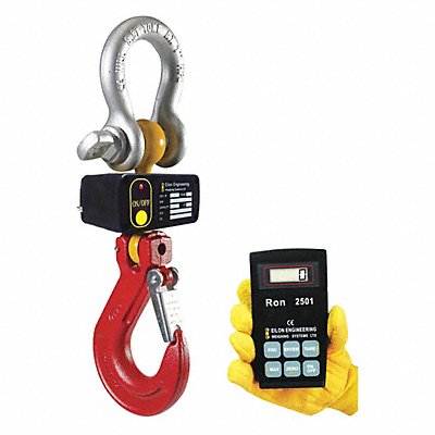 RON CRANE SCALES RON2501H12 Wireless Crane Scale 25000 lb.