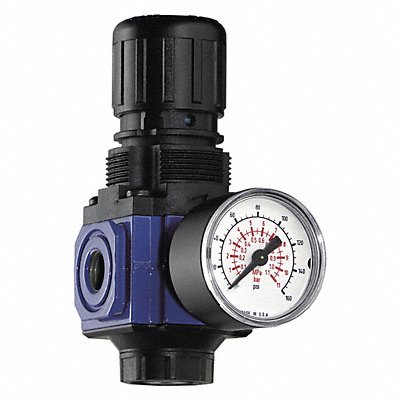CAMPBELL HAUSFELD PA212303AV Pneumatic Regulator w/Gauge