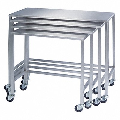 LAKESIDE 8389 Fixed Height Work Table Set SS