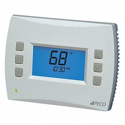PECO T4522001 Thermostat Programmable 2H/2C 24 VAC