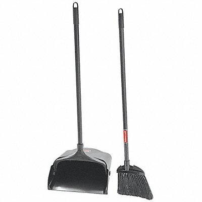 RUBBERMAID COMMERCIAL PRODUCTS 59JM15 Lobby Broom and Dust Pan 28 in Handle L