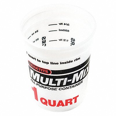 SEYMOUR MIDWEST RAKE 46221 Mixing Container Multi-Purpose 1 qt.