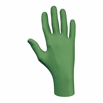 SHOWA 6110PFL Disposable Gloves Nitrile L PK100