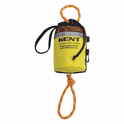 KENT SAFETY 15280000000000 Rescue Throw Bag with 50ft. Rope