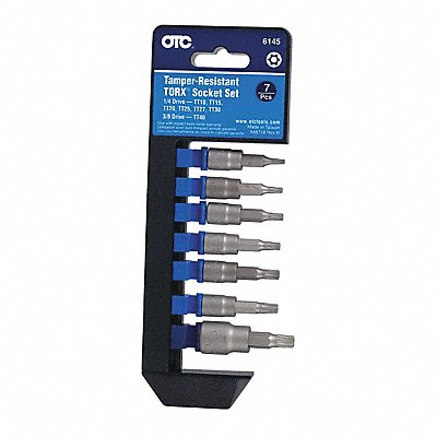 OTC 6145 Tamper-Resistant Torx Set 7pcs.