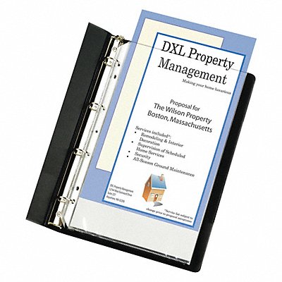 C-LINE PRODUCTS 62047 Page Protector Poly Legal 7-Hole PK50