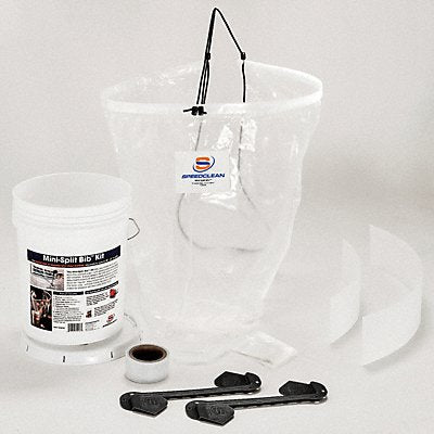 SPEEDCLEAN MSBKIT Split Bib 30 x 44 Size Clear 44 W