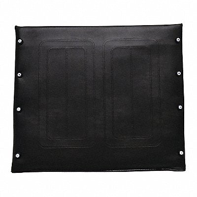 ALCO 779A3 Vinyl Seat Upholstery 18 W 8 Hole Black