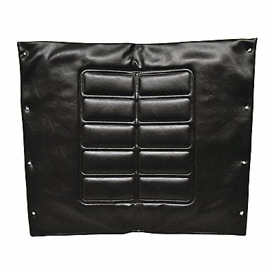 ALCO 74540A3 Vinyl Flared Back UPH 24 W 8 Hole Black