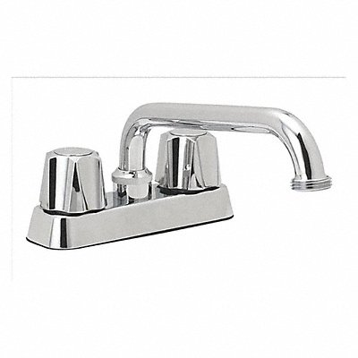 B K 225503 Utility Faucet 2 Lever Handle 6 Spout