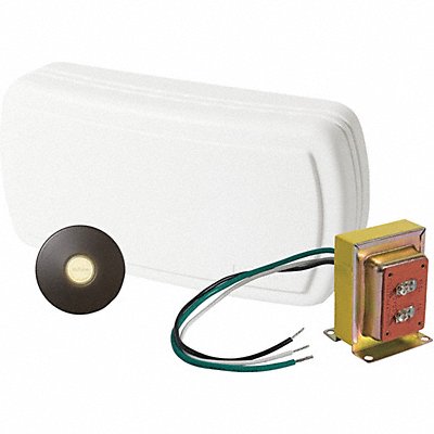 BROAN BK131LRBZ Chime 1 Stucco Push Button Bronze
