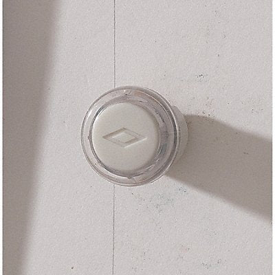 BROAN PB18LWHCL Push Button Clear White Cap Lighted