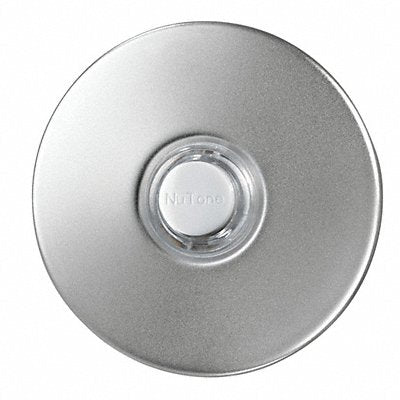 BROAN PB41LSN Push Button Satin Nickel Stucco Lighted