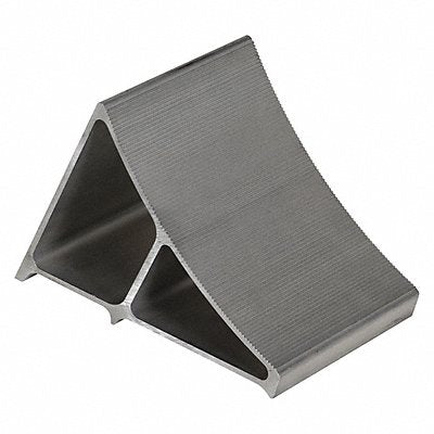 GRAINGER 5A347 Wheel Chock 7 In W Silver