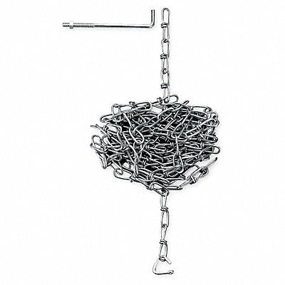 GRAINGER 5A348 Wheel Chock Chain and Anchor