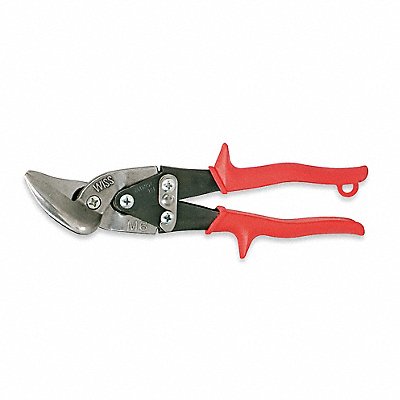 CRESCENT WISS M6R Offset Snips Left/Straight 9-1/4 In