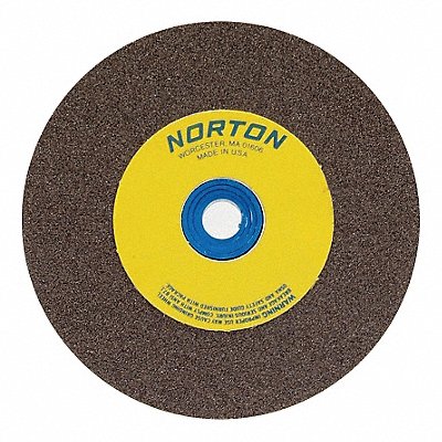 NORTON 66253044454 Grinding Wheel T1 8x1x1 AO 24G Brown