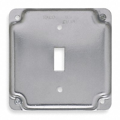 RACO 800C Electrical Box Cover Toggle Switch 4 in.