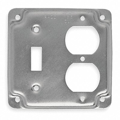 RACO 906C Electrical Box Cover Square 4 in.