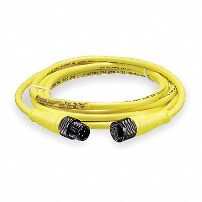 BRAD HARRISON 884030A09M010 Cordset 4 Pin Receptacle Female