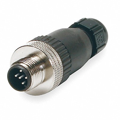 BRAD HARRISON 8A500631 External Thread Connector 5 Male 18 AWG
