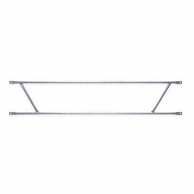 BIL-JAX 1220907 Scaffold Guard Rail 7 ft L 24 in H