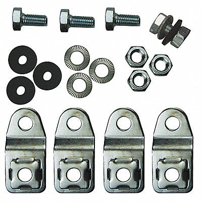 RITTAL 1590000 Wallmount Kit KL/JB Carbon Steel