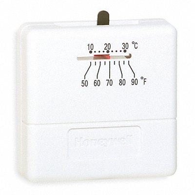 HONEYWELL HOME T812A1002 Low Volt NP Analog Thermostat Heat Square