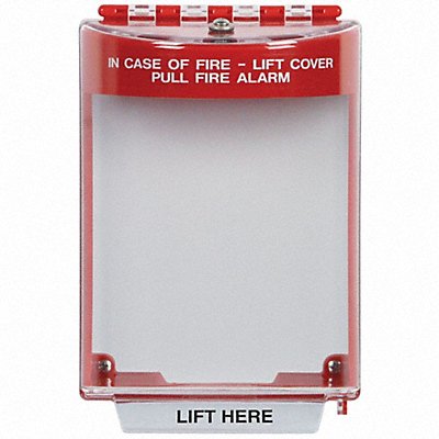 SAFETY TECHNOLOGY INTERNATIONAL STI13210FR Pull Station Guard Surface 4 D