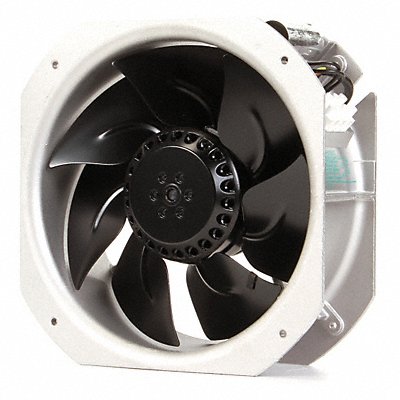 EBM-PAPST W2E200HK3801 Axial Fan Square 225 mm H 606 CFM