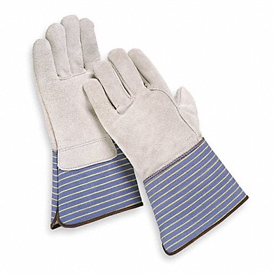 CONDOR 2MDD7 D1574 Leather Gloves Grey S PR