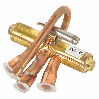 RANCO V2410060470 Heat Pump Reversing Valve Brass 4-Way