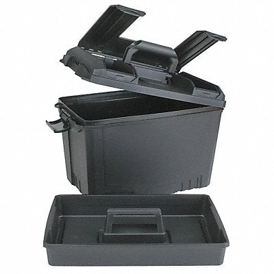 FLAMBEAU T1418 Plastic Tool Box 17 1/2 in