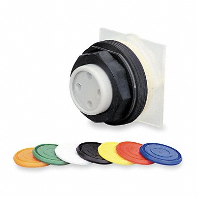 SCHNEIDER ELECTRIC 9001SKR3U H4517 ExtndPush Button Blk Blu Grn Org Rd Wht Yellow