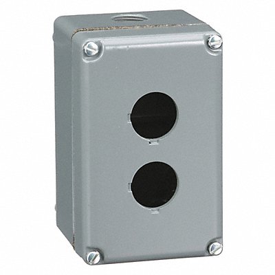SCHNEIDER ELECTRIC 9001KY2 Push Button Enclosure 30mm 2Holes Alum