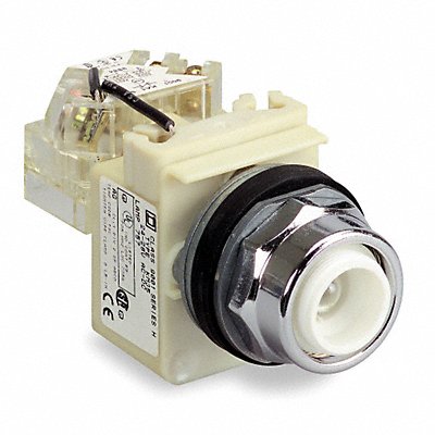 SCHNEIDER ELECTRIC 9001K1L1G Flush Push Button Green Incandescent 30mm