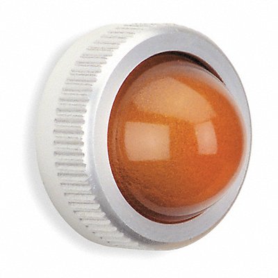 SCHNEIDER ELECTRIC 9001A6 Pilot Light Lens 30mm Glass Amber