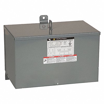 SQUARE D 6T5F Three Phase Transformer 6kVA 480V