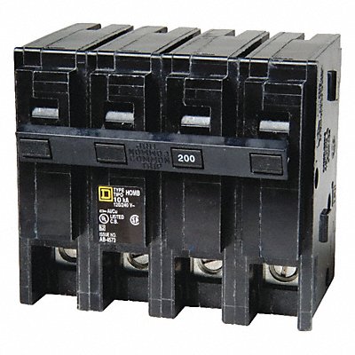SQUARE D HOM2150 Circuit Breaker 150A Plug In 120/240V 2P