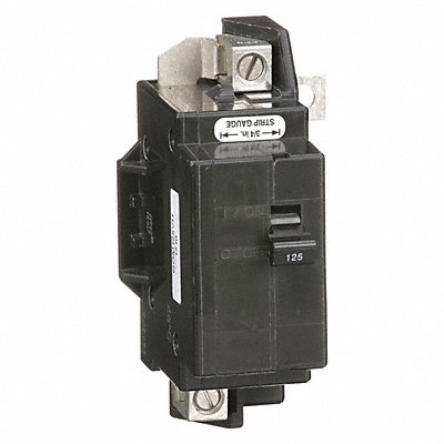 SQUARE D QOM125VH Circuit Breaker 125A Bolt On 120/240V 2P