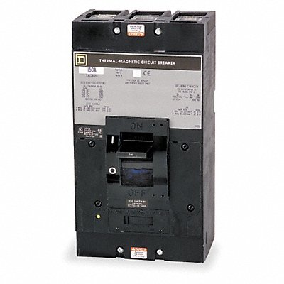 SQUARE D LAL26200 Circuit Breaker 200A 2P 600VAC LAL