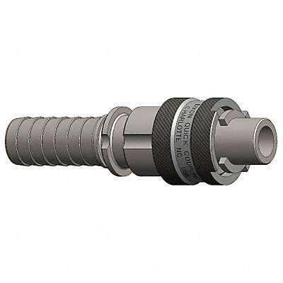 DIXON VALVE COUPLING N4S4 Quick Connect Plug 1/2 Body 1/2 Barb