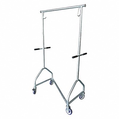 GRAINGER 5CHV7 Garment Rack Collapsible 56 to 73 In H