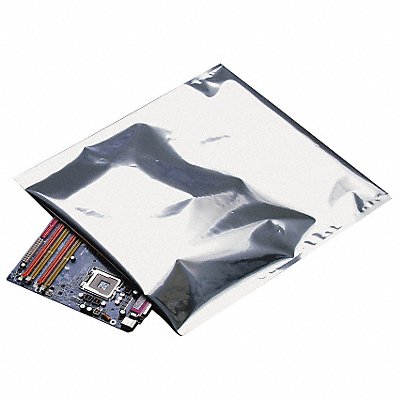 GRAINGER 5CPH5 Moisture Barrier Bag 10 20 Open PK200