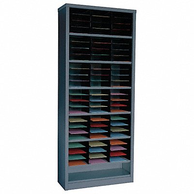 GRAINGER 5CRY6 Literature Organizer 84 In H Grey