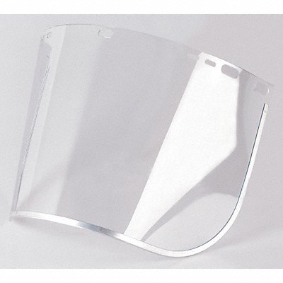 SELLSTROM S37600 Faceshield Visor Plycrb AlBd Cl 8x15-1/2