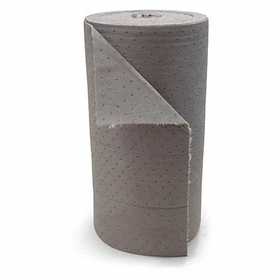 BRADY SPC ABSORBENTS RFDP328DP Absorbent Roll Universal Grey 150 ft.L