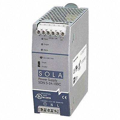 SOLAHD SDN524100C DC Power Supply 24VDC 5A 60Hz