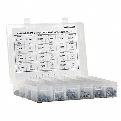 ARMOR COAT UST900003 HexHeadCap Screw Assortment No ofPieces 330